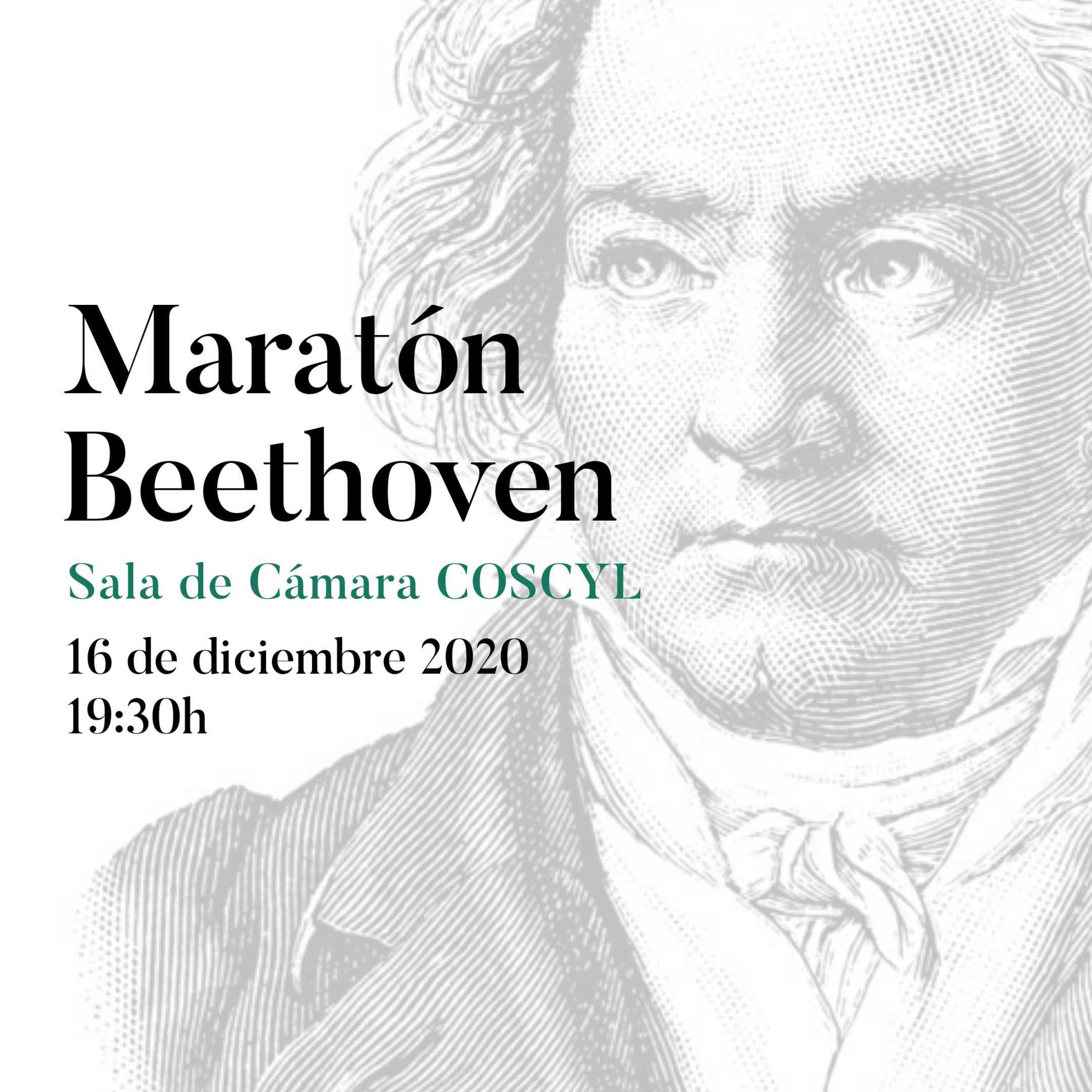 Concierto maratón Beethoven sala COSCYL